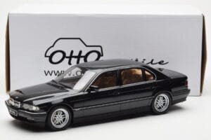 BMW 750iL E38 Svart Otto 1:18 OT609 Resin — bild 6 av 6