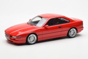 BMW 850 CSi E31 Röd Otto 1:18