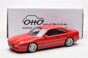 BMW 850 CSi E31 Röd Otto 1:18 OT158 Resin — bild 6 av 6