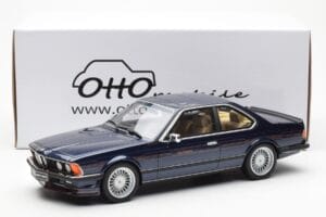 BMW Alpina B7 E24 Turbo Coupe Blå Metallic Otto 1:18 OT163 Resin — bild 6 av 6