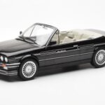 BMW Alpina C2 E30 2.7 Cabriolet Svart MCG 1:18
