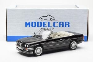 BMW Alpina C2 E30 2.7 Cabriolet Svart MCG 1:18 MCG18277 Metall — bild 6 av 6