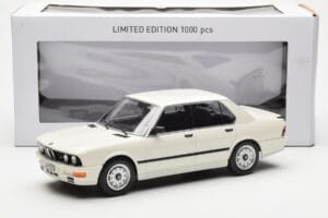 BMW M535i E28 Vit Norev 1:18 183260 Metall — bild 6 av 6