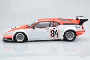 BMW M1 Equipe Dominique Lacaud #84 H. Stuck / Burger / D. Lacaud 24 Hours of Le Mans 1980 Minichamps 1:18 155802984 Metall — bild 3 av 6
