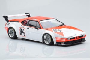 BMW M1 Equipe Dominique Lacaud #84 H. Stuck / Burger / D. Lacaud 24 Hours of Le Mans 1980 Minichamps 1:18 155802984 Metall — bild 4 av 6
