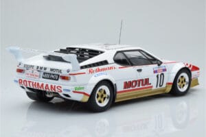 BMW M1 Motul #10 B. Darniche / A. Mahe Rally Tour de Corse 1982 IXO 1:18 18RMC114 Metall — bild 2 av 6