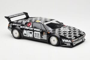 BMW M1 #111 Team MK Motorsport J-L. Witmeur / Krankenberg / Libert 24 Hours of Le Mans 1986 Minichamps 1:18 180862911 Metall — bild 6 av 8