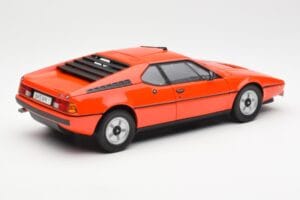 BMW M1 Orange Metallic Norev 1:18 183222 Metall — bild 3 av 8