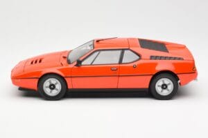 BMW M1 Orange Metallic Norev 1:18 183222 Metall — bild 4 av 8