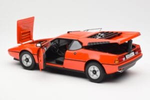BMW M1 Orange Metallic Norev 1:18 183222 Metall — bild 5 av 8