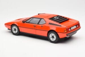BMW M1 Orange Metallic Norev 1:18 183222 Metall — bild 7 av 8