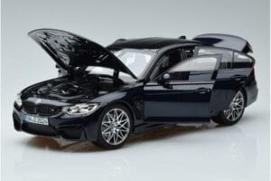 BMW M3 F80 Competition Blå Norev 1:18 183236 Metall — bild 2 av 7