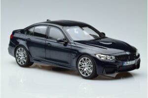 BMW M3 F80 Competition Blå Norev 1:18 183236 Metall — bild 5 av 7