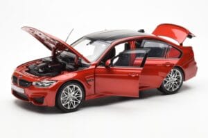 BMW M3 Competition F80 Sakhir Orange Norev 1:18 80432411553 Metall — bild 2 av 8