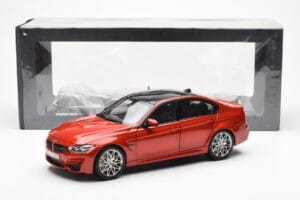 BMW M3 Competition F80 Sakhir Orange Norev 1:18 80432411553 Metall — bild 8 av 8
