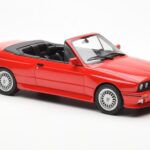 BMW M3 E30 Cabriolet Röd Otto 1:18 - image 4 of 6