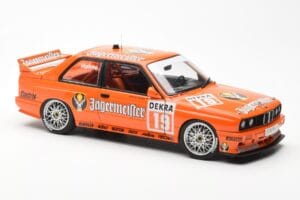 BMW M3 E30 #19 A. Hahne Jägermeister DTM 1992 AUTOart 1:18 89248 Metall — bild 6 av 8