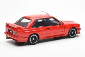 BMW M3 E30 Sport Evolution Cecotto Edition Röd AUTOart 1:18 70566 Metall — bild 3 av 8