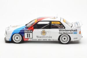 BMW M3 E30 #11 S. Soper Warsteiner DTM 1991 AUTOart 1:18 89146 Metall — bild 4 av 8
