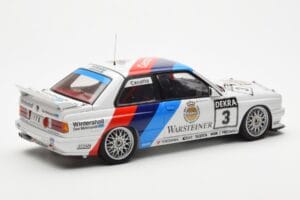 BMW M3 E30 #3 J. Cecotto Warsteiner DTM 1991 AUTOart 1:18 89145 Metall — bild 3 av 8