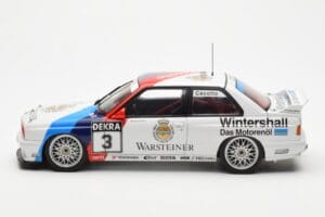 BMW M3 E30 #3 J. Cecotto Warsteiner DTM 1991 AUTOart 1:18 89145 Metall — bild 4 av 8
