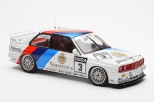BMW M3 E30 #3 J. Cecotto Warsteiner DTM 1991 AUTOart 1:18 89145 Metall — bild 6 av 8