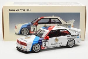 BMW M3 E30 #3 J. Cecotto Warsteiner DTM 1991 AUTOart 1:18 89145 Metall — bild 8 av 8
