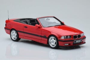 BMW M3 E36 Cabriolet Röd Otto 1:18 OT1048 Resin — bild 4 av 6