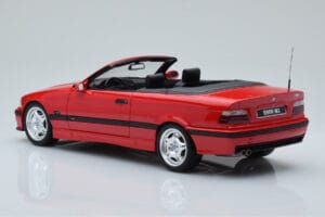 BMW M3 E36 Cabriolet Röd Otto 1:18 OT1048 Resin — bild 5 av 6