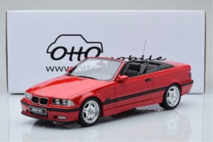 BMW M3 E36 Cabriolet Röd Otto 1:18 OT1048 Resin — bild 6 av 6
