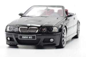 BMW M3 E46 Cabriolet Svart Otto 1:18 OT380 Resin — bild 6 av 9