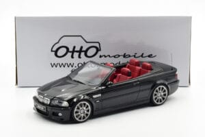 BMW M3 E46 Cabriolet Svart Otto 1:18 OT380 Resin — bild 9 av 9