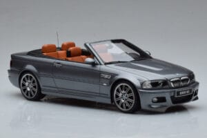 BMW M3 E46 Cabriolet Grå Otto 1:18 OT1006 Resin — bild 4 av 6