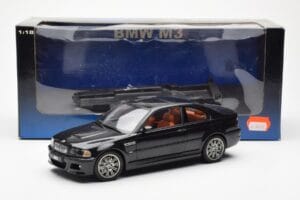 BMW M3 E46 Svart AUTOart 1:18 70541 Metall — bild 8 av 8