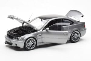 BMW M3 E46 CSL Grå Kyosho 1:18 80430302734 Metall — bild 2 av 8