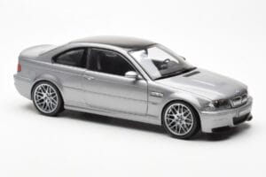 BMW M3 E46 CSL Grå Kyosho 1:18 80430302734 Metall — bild 6 av 8
