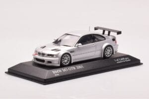 BMW M3 E46 GTR Street Silver Minichamps 1:43 403012105 Metall — bild 2 av 4