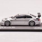 BMW M3 E46 GTR Street Silver Minichamps 1:43