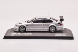 BMW M3 E46 GTR Street Silver Minichamps 1:43