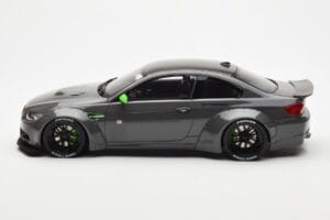 BMW M3 E92 LBWK Liberty Walk Grå GT Spirit 1:18 GT127 Resin — bild 3 av 6