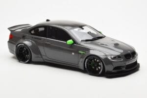 BMW M3 E92 LBWK Liberty Walk Grå GT Spirit 1:18 GT127 Resin — bild 4 av 6