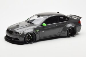BMW M3 E92 LBWK Liberty Walk Grå GT Spirit 1:18