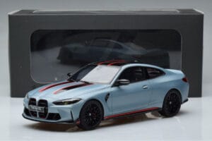 BMW M4 CSL G82 Grå GT Spirit 1:18 GT427 Resin — bild 8 av 8