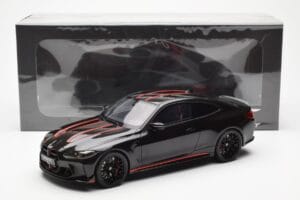 BMW M4 G82 CSL Sapphire Svart GT Spirit 1:18 GT904 Resin — bild 6 av 6