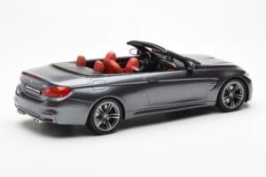 BMW M4 F83 Cabriolet Grå GT Spirit 1:18 GT081 Resin — bild 2 av 6