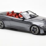 BMW M4 F83 Cabriolet Grå GT Spirit 1:18 - image 4 of 6