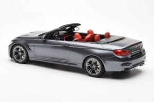 BMW M4 F83 Cabriolet Grå GT Spirit 1:18 GT081 Resin — bild 5 av 6