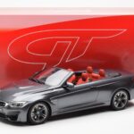 BMW M4 F83 Cabriolet Grå GT Spirit 1:18 - image 6 of 6