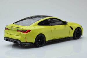 BMW M4 G82 Gul Återförsäljarutgåva Minichamps 1:18 80435A51949 Metall — bild 3 av 8
