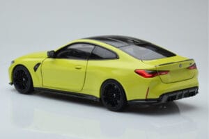BMW M4 G82 Gul Återförsäljarutgåva Minichamps 1:18 80435A51949 Metall — bild 7 av 8